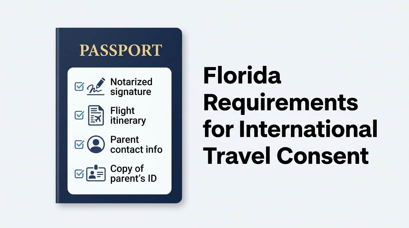Florida International Travel Consent for Minors: Winter Park Guide